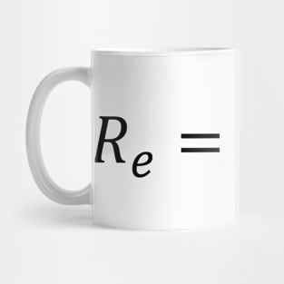 Reynolds Number, fluid dynamics, physics and engineering Mug
